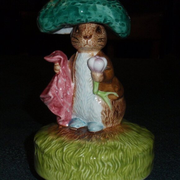 Tale Of Benjamin Bunny Schmid Music Box Beatrix Potter Plays Send In The Clowns - Picture 7 of 8